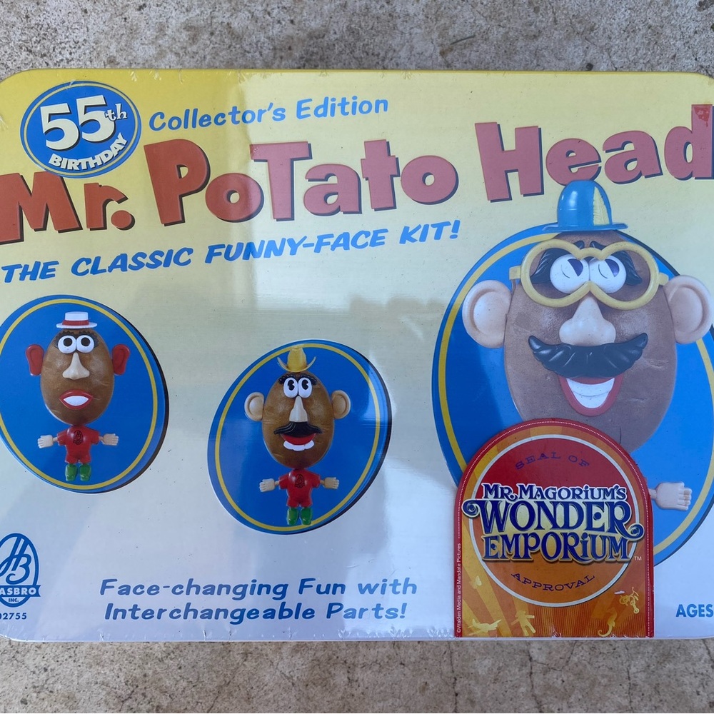 Hasbro Mr. Potato Head 55th Birthday Collector’s Edition Classic Funny Face Kit
